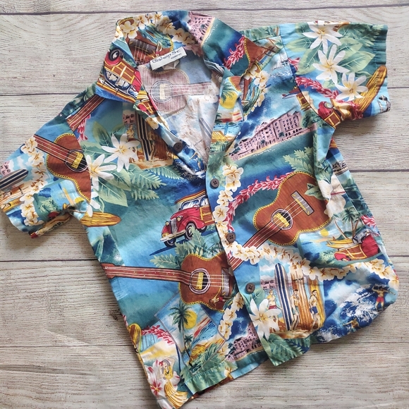 Bishop St Other - Vintage Bishop St Hawaiian Print Shirt